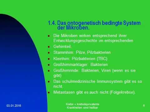 Die Therapie nach den 5 biologischen Naturgesetzen 1 Kenntnis der - фото 7