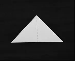 3 Schritt Öffne das Papier zwischen den Seiten und klappe die obere Seite zur - фото 7