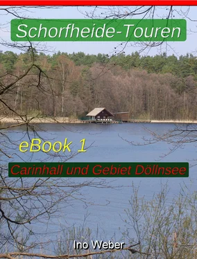 Ino Weber Schorfheide-Touren, eBook 1 - Carinhall und Gebiet Döllnsee обложка книги