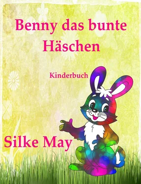 Silke May Benny das bunte Häschen обложка книги