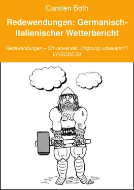 Carsten Both Redewendungen: Germanisch-italienischer Wetterbericht обложка книги