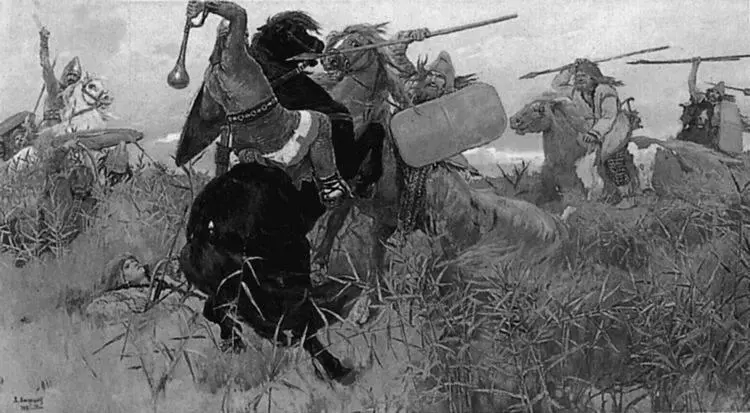 Богатырский бой древних русских с дикими скифами на земле нынешнего Донского - фото 7