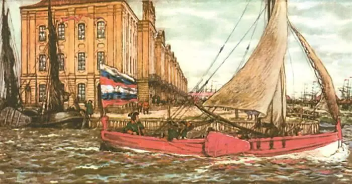 Е Лансере Ботик Петра I В октябре 1709 года 30тысячное войско под - фото 84