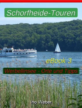 Ino Weber Schorfheide-Touren, eBook 3 – Werbellinsee, anliegende Orte und praktische Tipps обложка книги