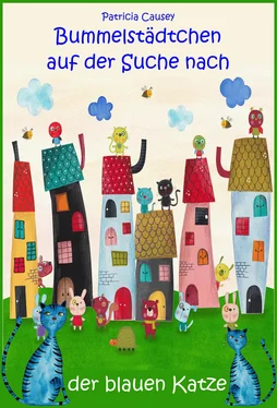 Patricia Causey Bummelstädtchen auf der Suche nach der blauen Katze обложка книги