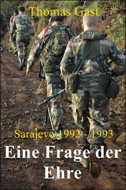 Thomas GAST Eine Frage der Ehre Sarajevo 1992 1993 обложка книги
