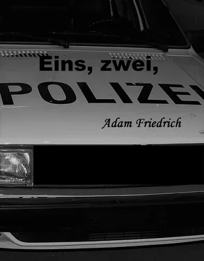 Adam Friedrich Eins, zwei, Polizei обложка книги