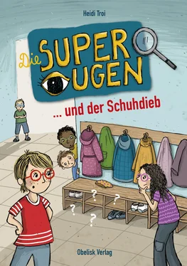 Heidi Troi Die Superaugen ... und der Schuhdieb обложка книги