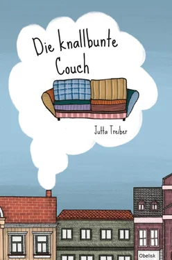 Jutta Treiber Die knallbunte Couch обложка книги