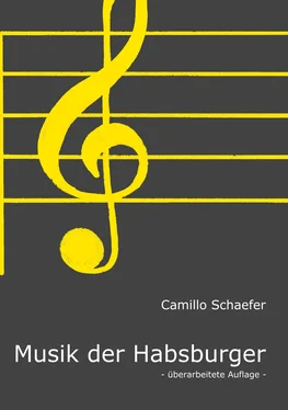 Camillo Schaefer Musik der Habsburger обложка книги