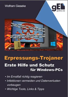 Wolfram Gieseke Erpressungs-Trojaner обложка книги