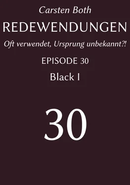 Carsten Both Redewendungen: Black I обложка книги