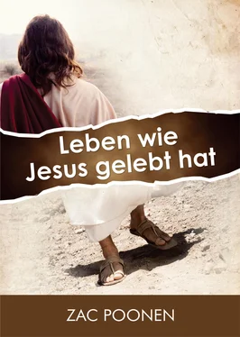 Zac Poonen Leben wie Jesus gelebt hat обложка книги