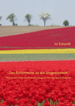 Jo Eckardt Das Schlimmste ist die Ungewissheit! обложка книги