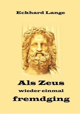 Eckhard Lange Als Zeus wieder einmal fremdging обложка книги