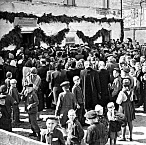 Открытие Суворовского музея в Новой Ладоге 18 мая 1950 года В окрестностях - фото 27