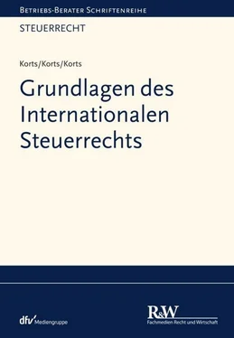 Sebastian Korts Grundlagen des Internationalen Steuerrechts обложка книги