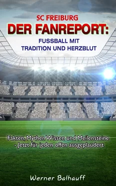 Werner Balhauff SC Freiburg – Von Tradition und Herzblut für den Fußball обложка книги