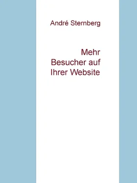 André Sternberg Mehr Besucher auf Ihrer Webseite обложка книги