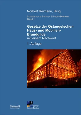 Norbert Reimann Gesetze der Ostangelschen Haus- und Mobilien-Brandgilde обложка книги