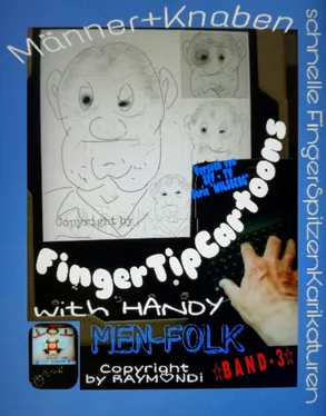 RAYMONDi FingerTipCartoons_MENSFOLK_with_Handy обложка книги