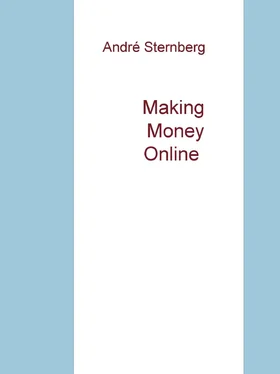 André Sternberg Making Money Online обложка книги
