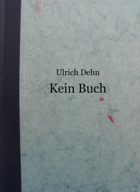 Ulrich Dehn Kein Buch обложка книги