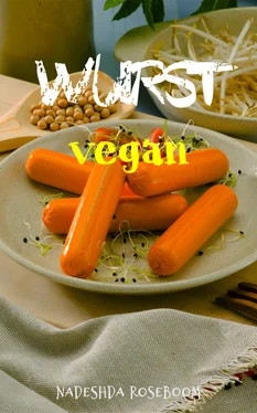 Nadeshda Roseboom Wurst vegan обложка книги