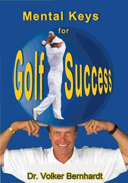 Volker Bernhardt Golf - Mental Keys for Golf Success обложка книги
