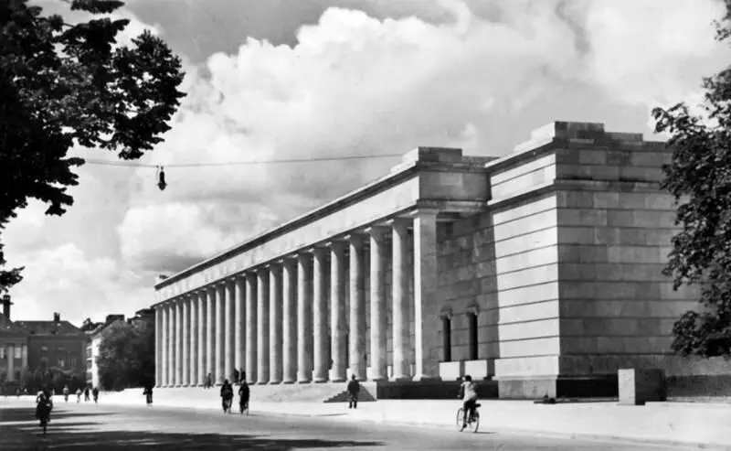Дом немецкого искусств в Мюнхене Проект гауфорума в Саарбрюкене 1938 В - фото 17