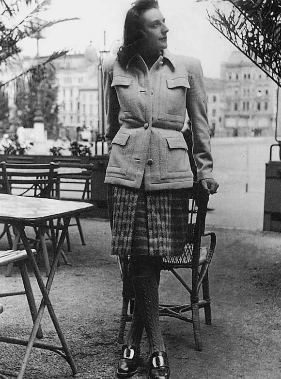 Женская куртка в венском стиле 1942 год Венское вечернее платье 1943 год - фото 145