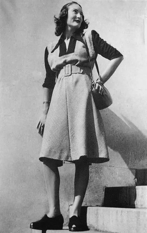 Направляющая коллекция лета 1943 года утренний костюм А далее в дело - фото 156