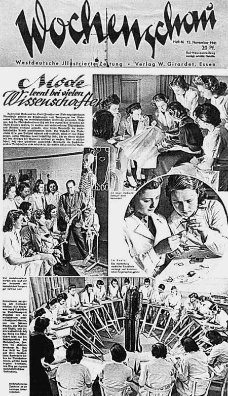 Мода учит многим наукам Страница из Западногерманской иллюстрированной - фото 167