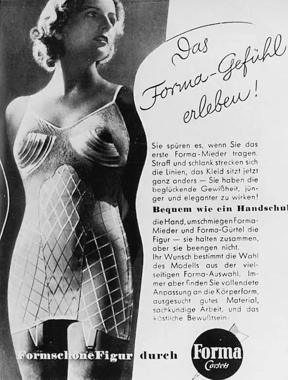 Несмотря на внутреннюю закрепощенность нацистского общества реклама нижнего - фото 208