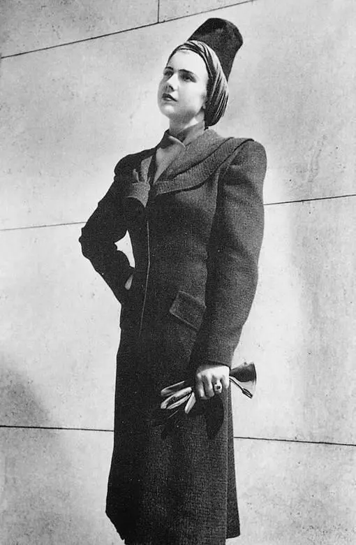 Наряд из коллекции предназначенной для экспорта в Швецию 1943 год Нижнее - фото 214