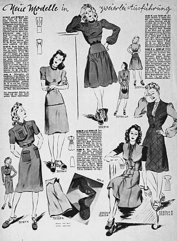 Мода для простых женщин Националсоциалистическая женская вахта - фото 219