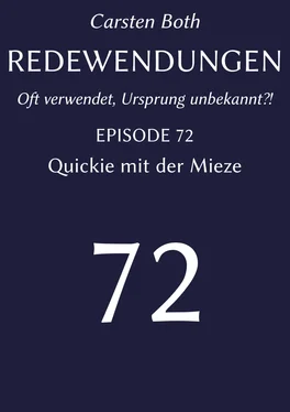 Carsten Both Redewendungen: Quickie mit der Mieze обложка книги