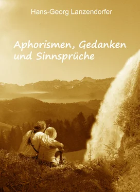 Hans-Georg Lanzendorfer Aphorismen, Gedanken und Sinnsprüche обложка книги
