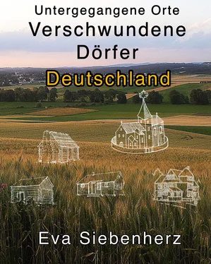 Eva Siebenherz Untergegangene Orte обложка книги