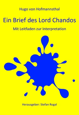 Hugo Hofmannsthal Ein Brief des Lord Chandos обложка книги