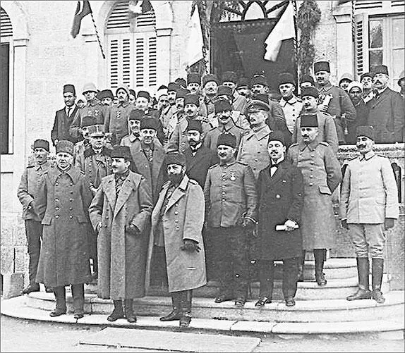 Бронсар фон Шеллендорф и Энверпаша в Иерусалиме 1916 г Русская армия под - фото 16