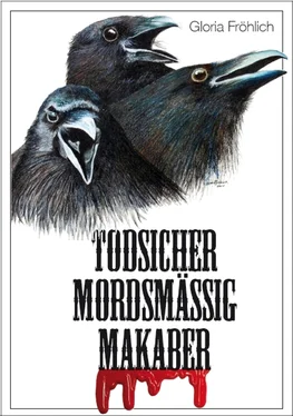 Gloria Fröhlich Todsicher Mordsmäßig Makaber обложка книги