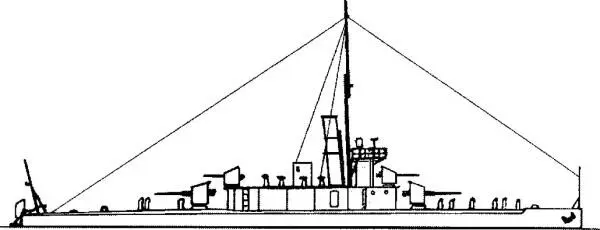 Британская речная канонерская лодка Глоуорм Мониторы М23 М25 М26 155и - фото 43