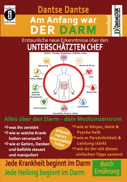 Dantse Dantse Am Anfang war DER DARM: Erstaunliche, neue Erkenntnisse über den UNTERSCHÄTZTEN CHEF обложка книги