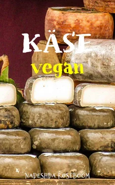 Nadeshda Roseboom Käse vegan обложка книги