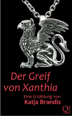 Katja Brandis Der Greif von Xanthia обложка книги