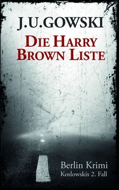 J. U. Gowski Die Harry Brown Liste обложка книги