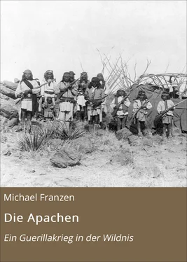 Michael Franzen Die Apachen обложка книги