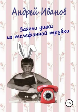 Андрей Иванов Заячьи ушки из телефонной трубки обложка книги