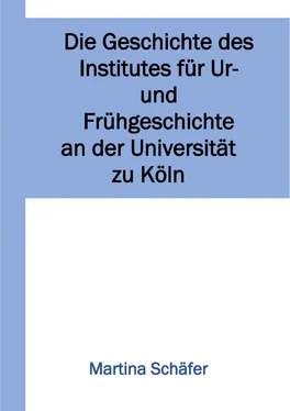 Martina Dr. Schäfer Die Geschichte des Institutes für Ur- und Frühgeschichte an der Universität zu Köln обложка книги
